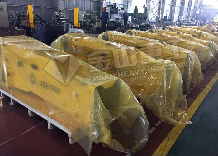 Internal Valve Hammer Rock Breaker , JONYANG JY200 JY210 Hydraulic Jack Hammer