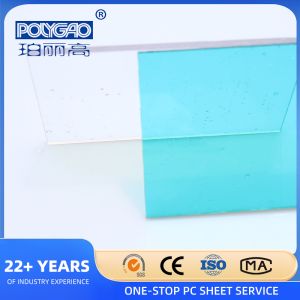High Transparency 6mm Polycarbonate Solid Sheet with 10-Year Warranty and More