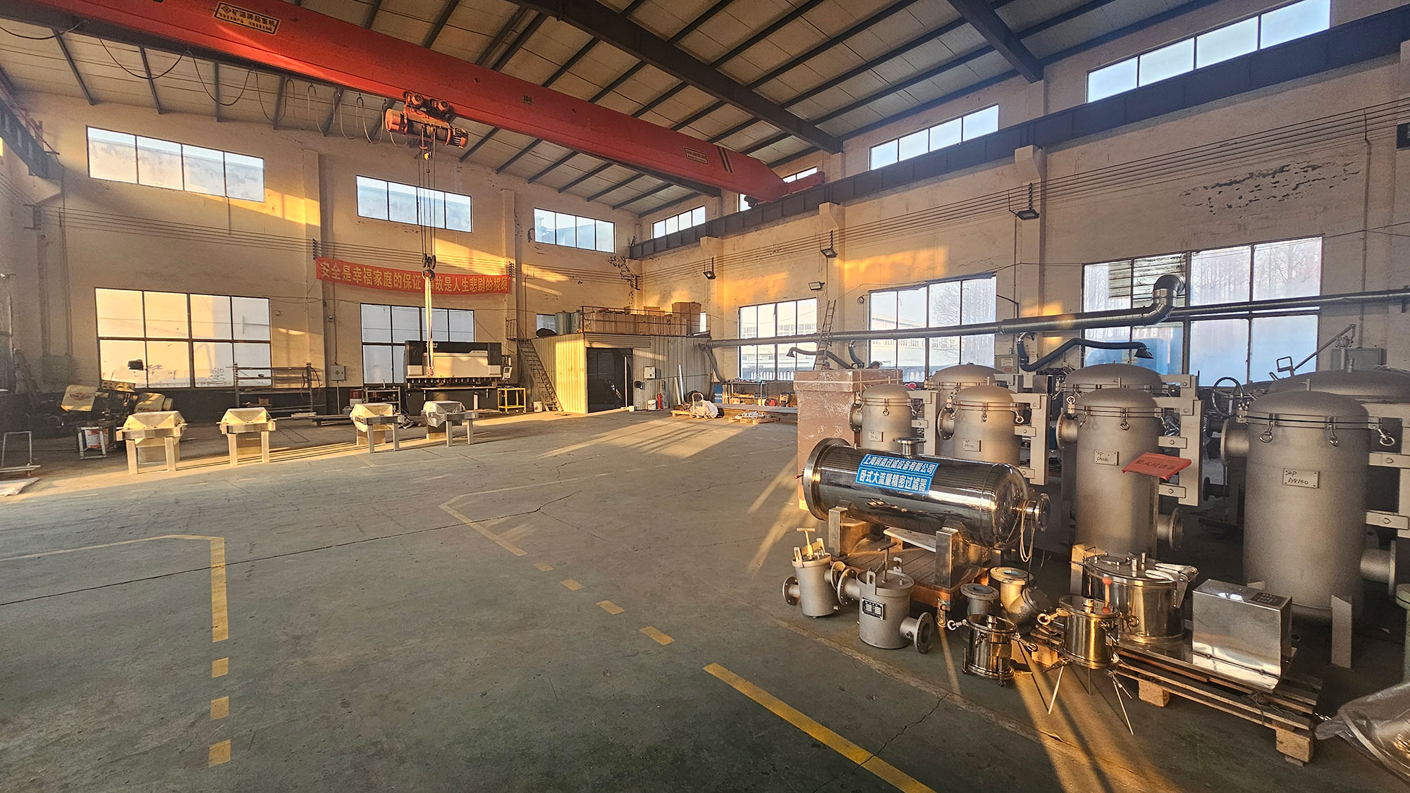 High Flow Filtration Mechanical Filter Machine with Customized Size and Weight of 62KG