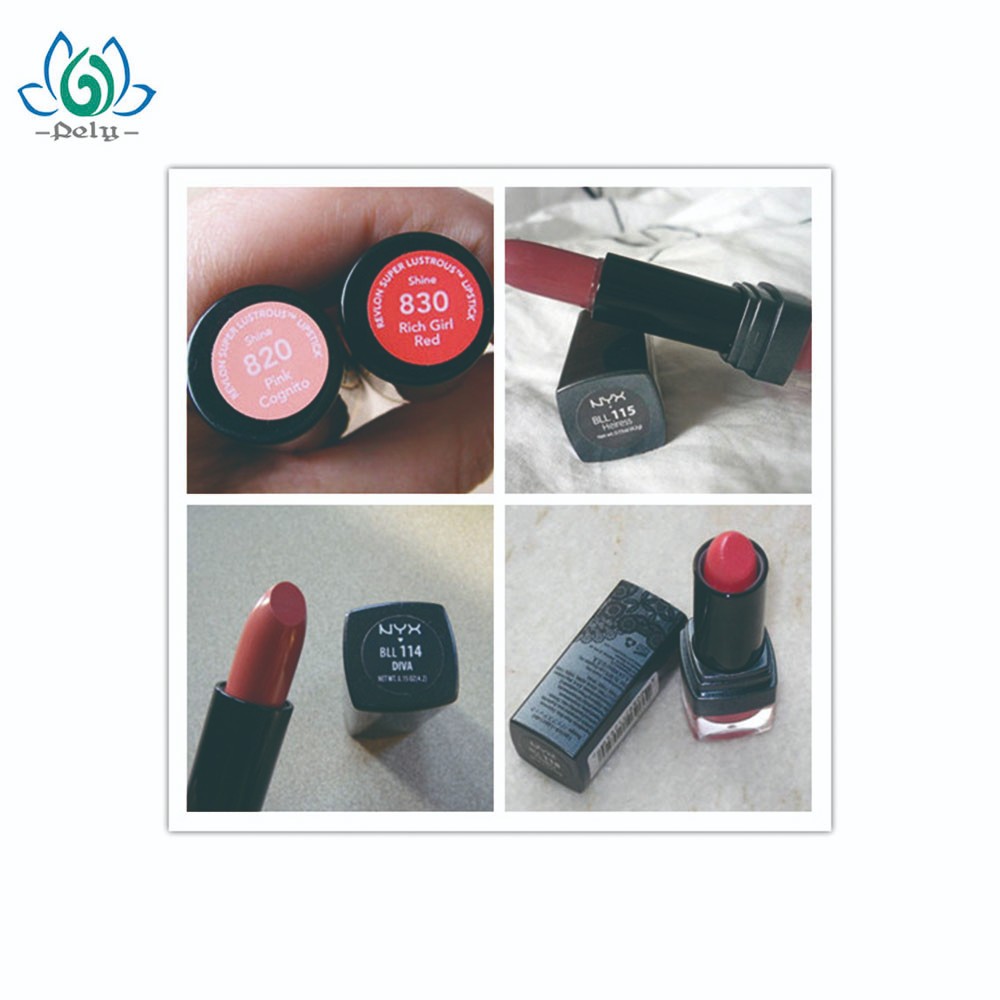 Professional Private Matte Lipstick Sticker Labels , Lipstick Tube Labels