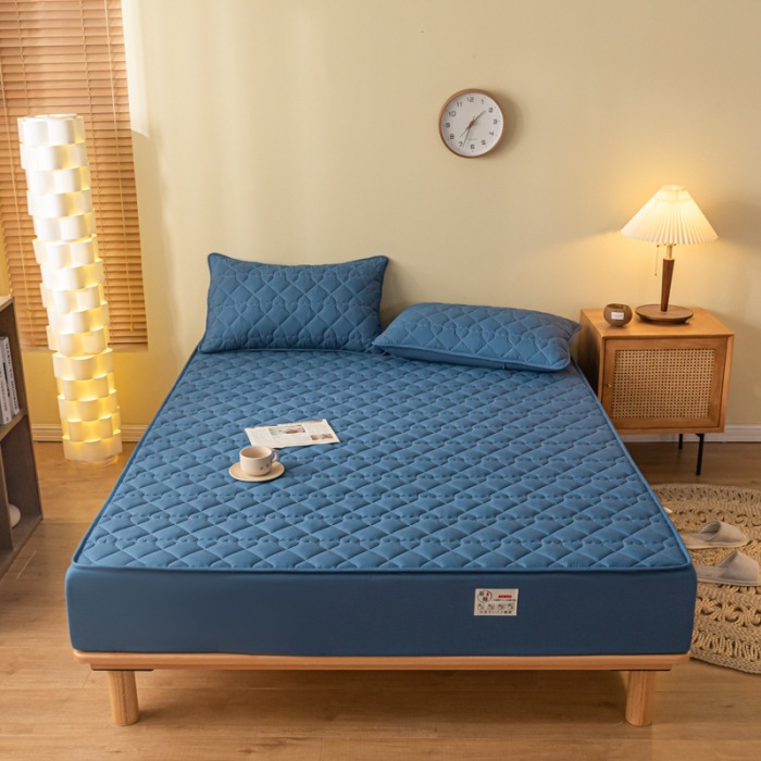 Grade A Fashion Waterproof Fitted Sheet Mattress Protector for Twin Full King Queen Size