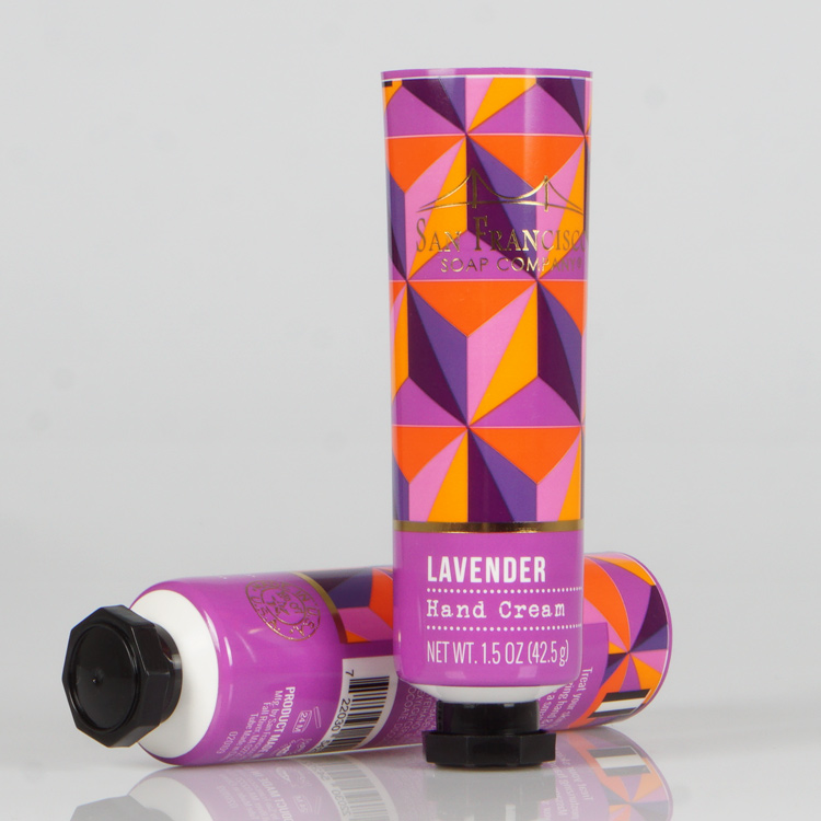 50ml Hand Cream Sun Blocking Plastic Squeeze Cosmetic Soft Tube With Flip Top Cap