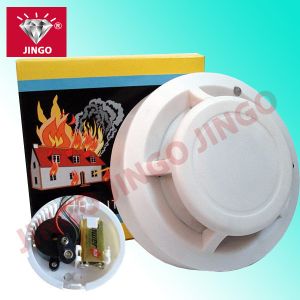 China Fire alarm system portable smoke detector sensor with 9V battery on sale