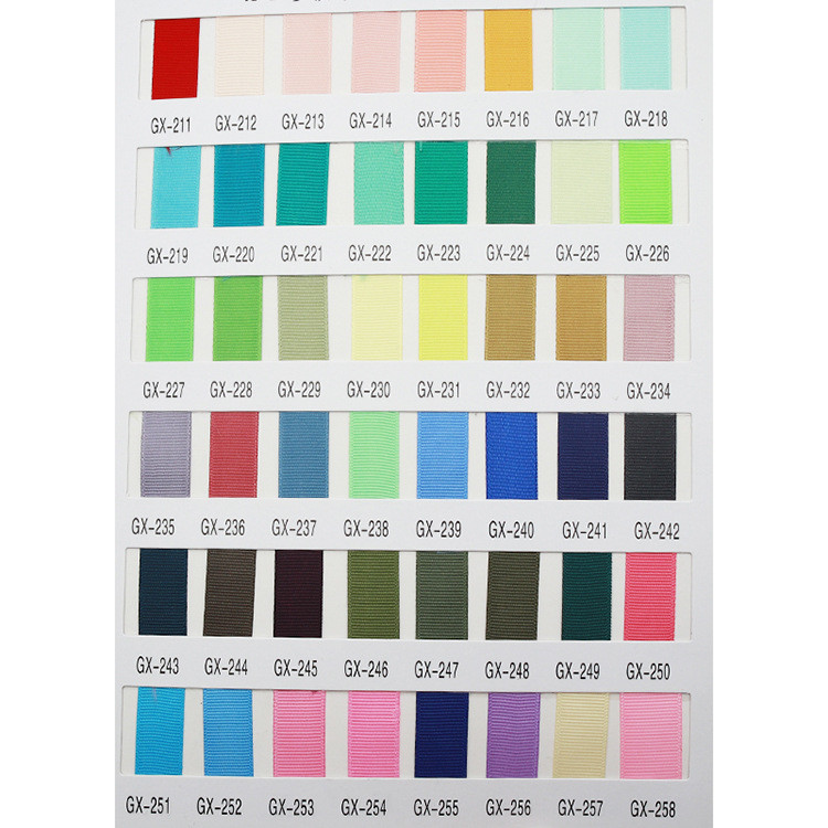 Custom Gift Ribbon With Foil Logo Roll And Different Colors And Width