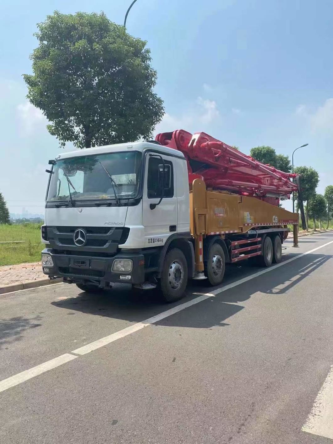 2013 Zoomlion Schwing Putzmeister 52m Truck Mounted Concrete Pump