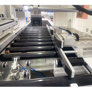 Drum Width 400 mm ESD-Safe Roller Conveyor Line For PCB Assembly with Belt Type
