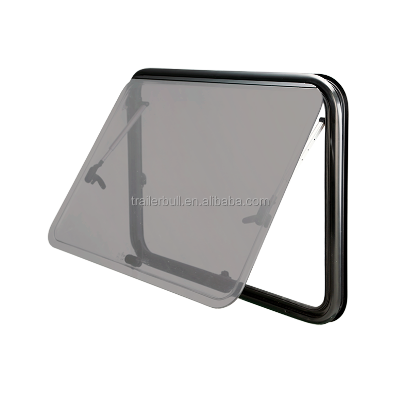 Blind FlyScreen Fiberglass Mesh and Flat Sunlight Reflective Curtain for RV Windows