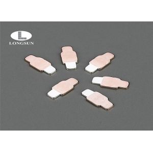 Customized Contact Component / Electrical Riveting Parts For Switches OEM