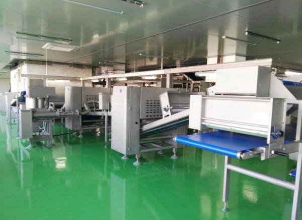-40℃ Auto Freezing Tunnel Pastry Dough Laminator Machine For Croissant and