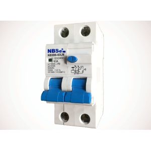 1+N Pole Residual Current Circuit Breaker NBSB6-63LM Series RCCB 2P CL.AC TYPE