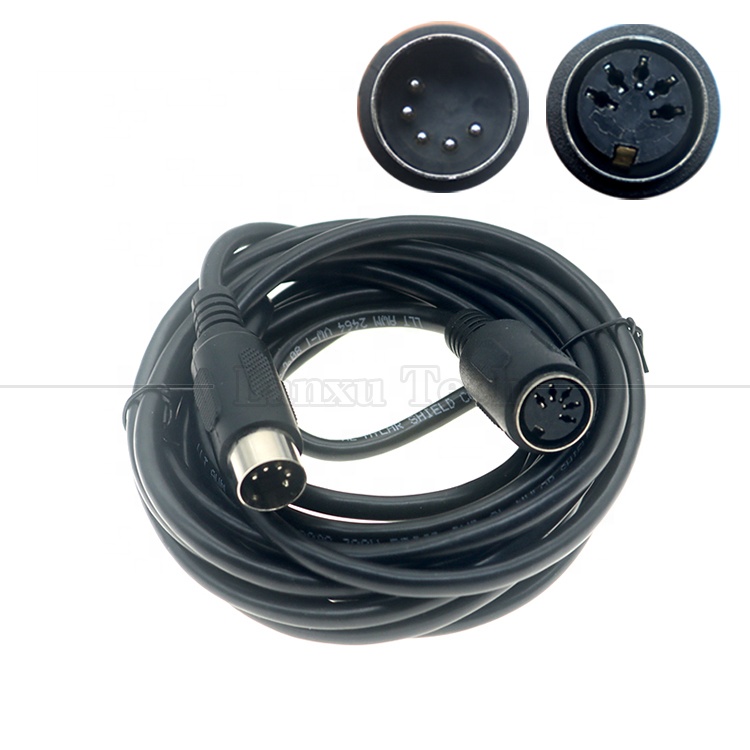Customization 1M 3M 5M Male to Female MIDI 5 PIN DIN Extension Cable