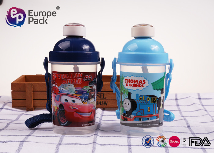 Non Toxic Kids Plastic Water Bottles Without Bpa Free Drink Bottles
