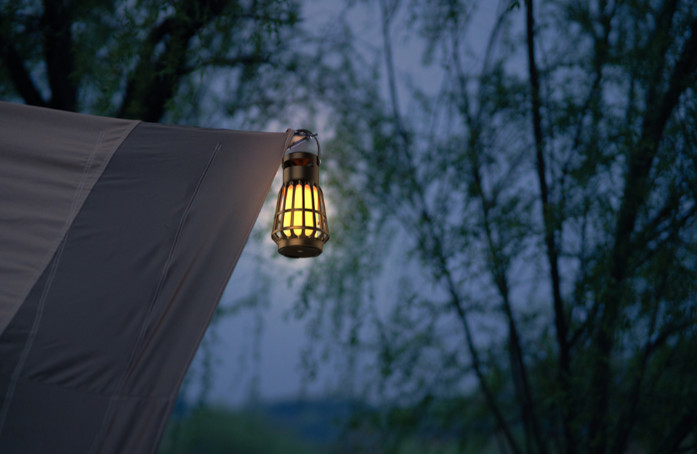 10W LED Hanging Camping Light 1600K 3200K 4500K USB Hanging Light With Bluetooth Audio