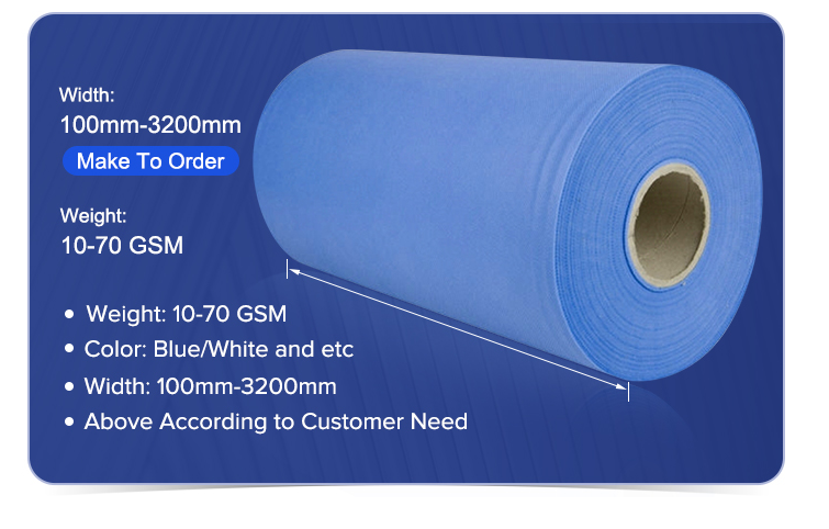 Hygiene Melt Blown Non Woven Polypropylene Fabric