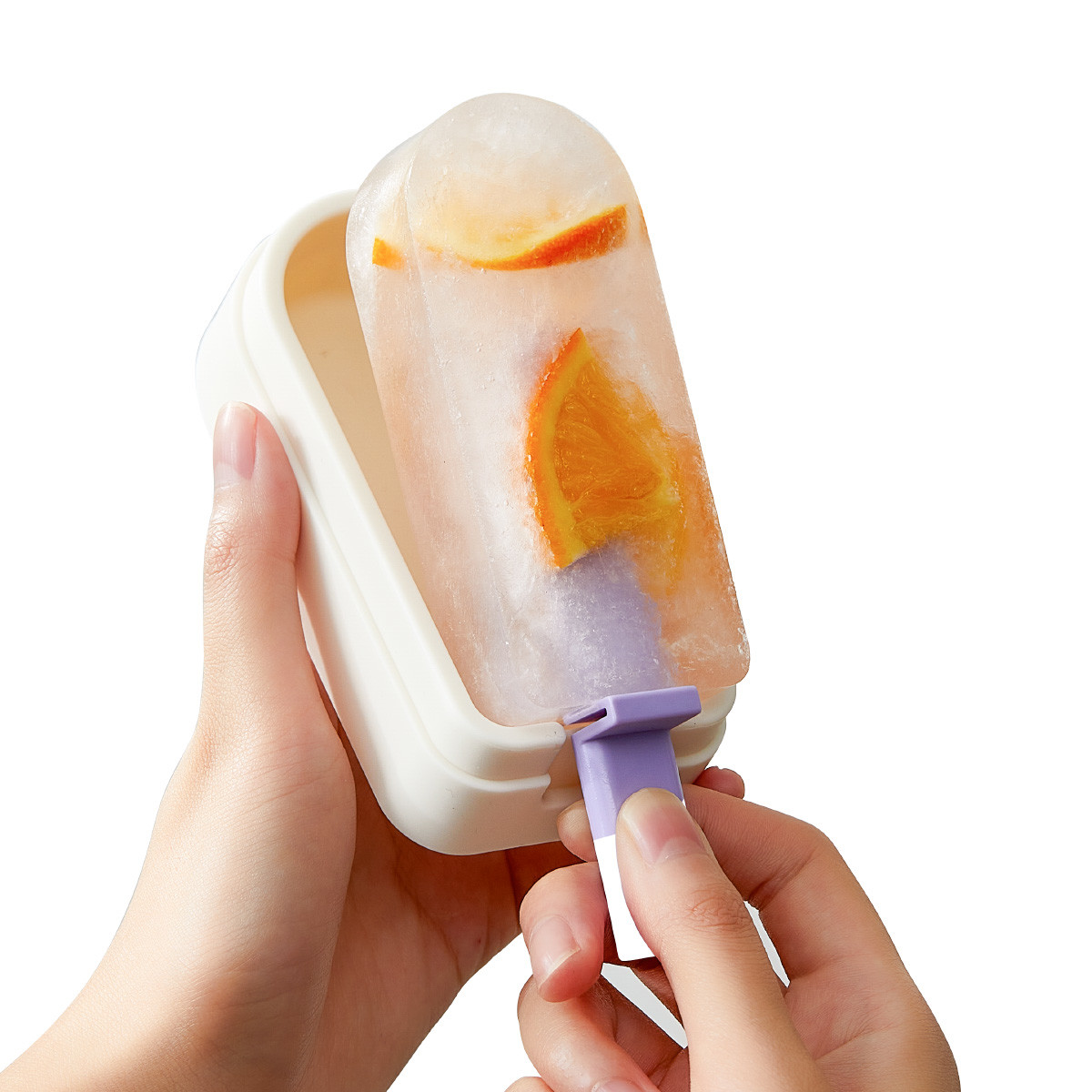 Reusable Easy Release Popsicle Mould Silicone Ice Pop Molds BPA Free Popsicle Mold