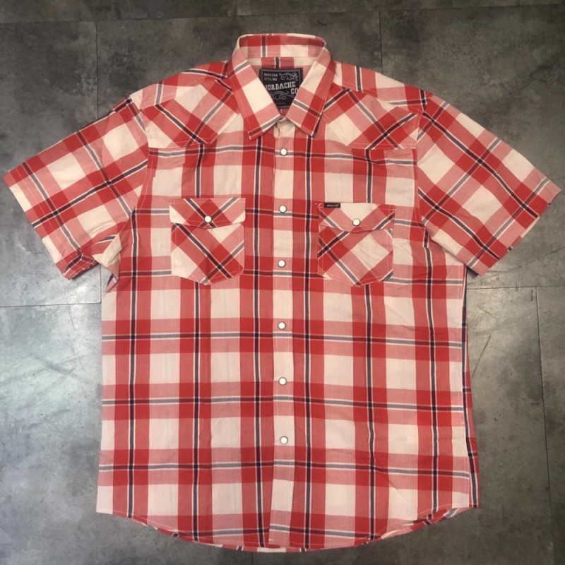 Men'S 8 Color Cotton Plaid Shirts