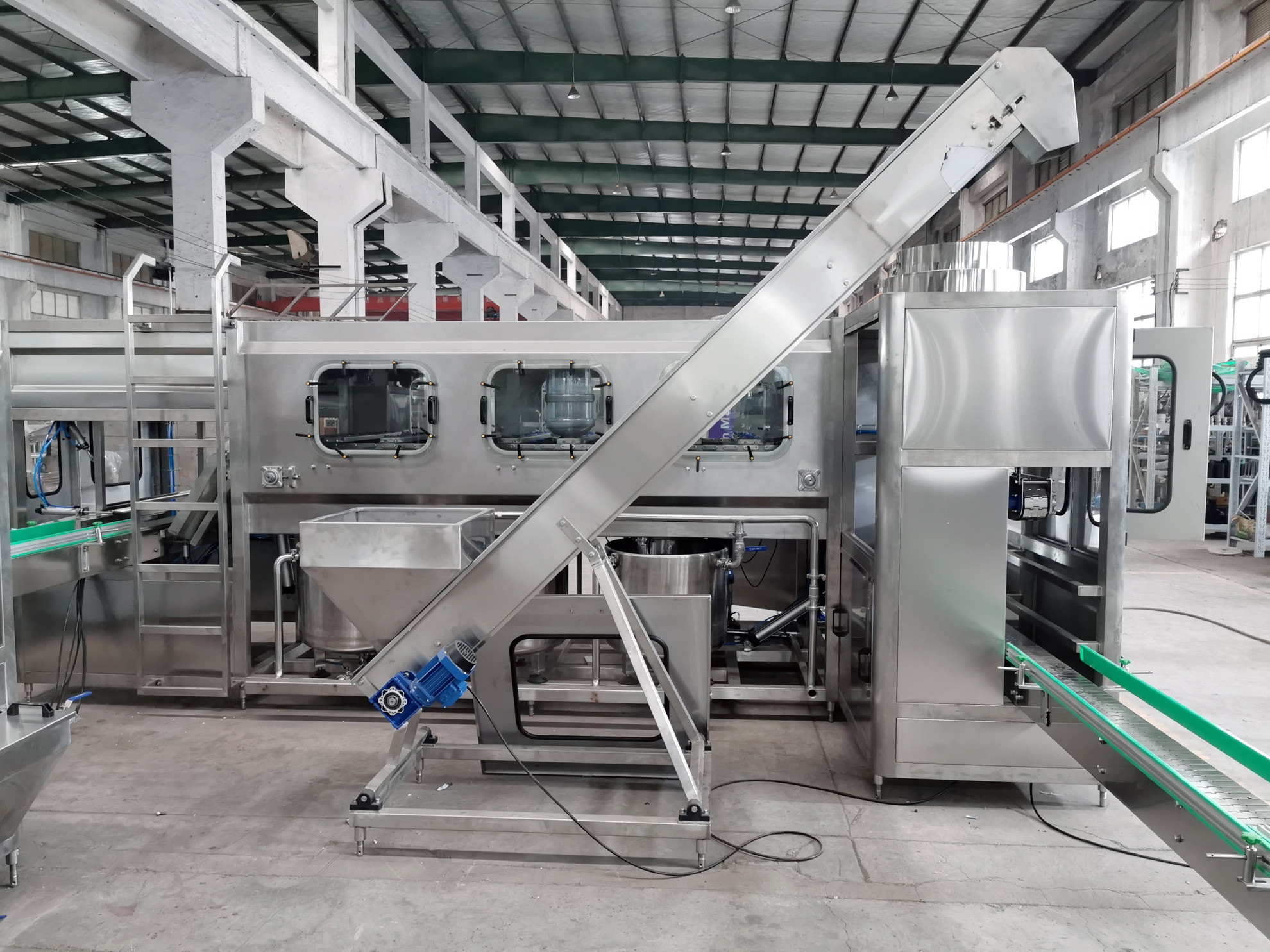 ISO 600BPH 5 Gallon Plastic Pet Bottle Filling Machine