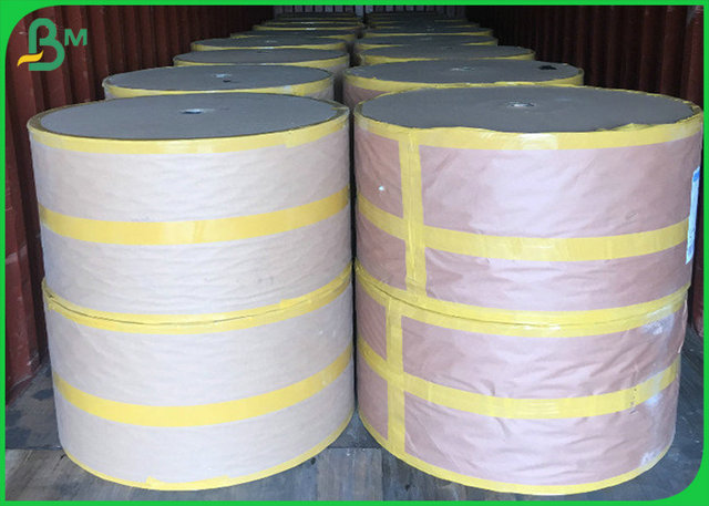 SGS Certified Roll Brown Kraft Paper 70g 80g For Flower Package 