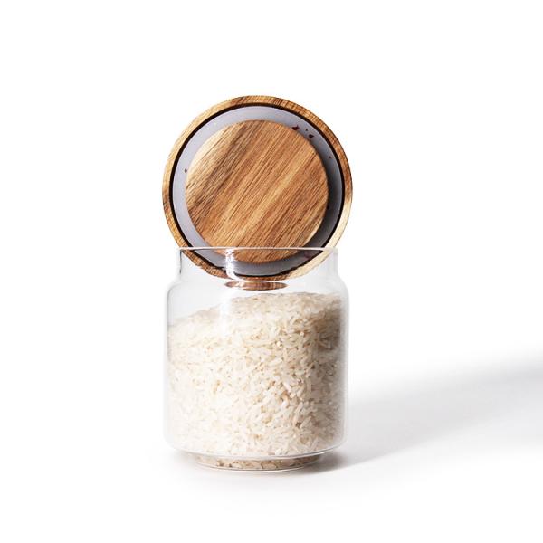 High Quality Decorative Food Glass Storage Jar For Saving Chocolate Coffee Candy