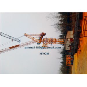 16T QTD300 Luffing Tower Crane LVF Variable Frequency Mechanisms Control