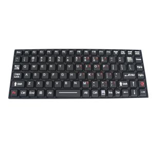 Dynamic Sealed Ruggedized Backlit Keyboard Panel Mounted Keyboard With Matrix