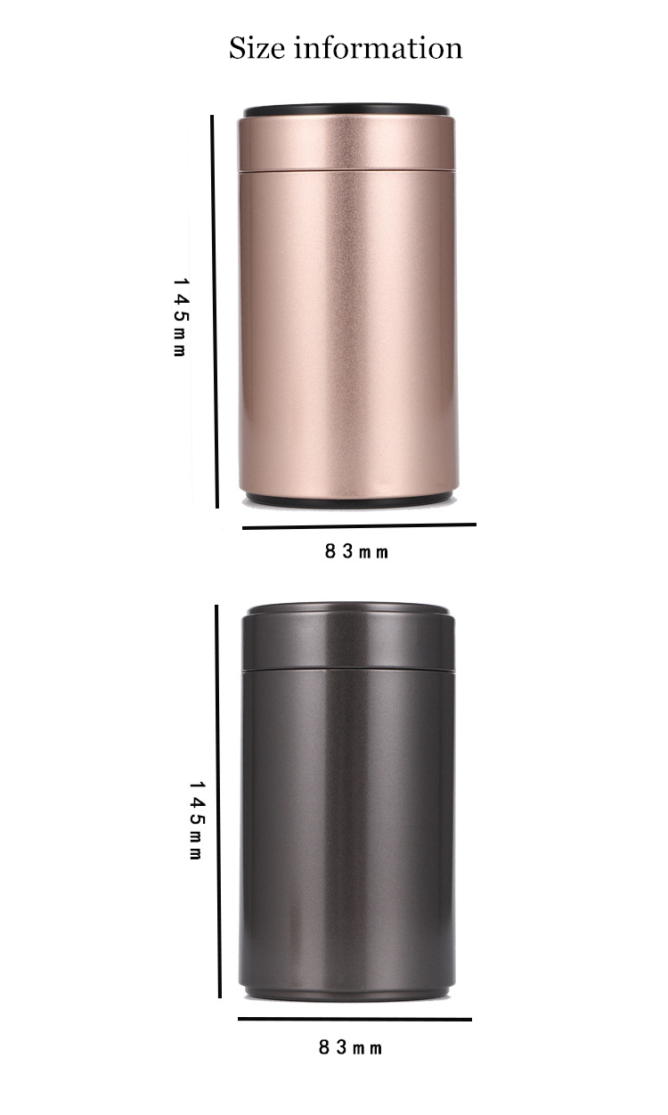 Anticorrosive Tin Can For Tea Packaging , Multifunctional Cylindrical Tin Container