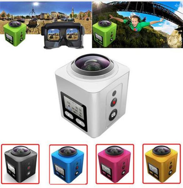 4K Mini Wireless Sport Waterproof Action DV Camcorder 360 Degree Camera 4K 30FPS