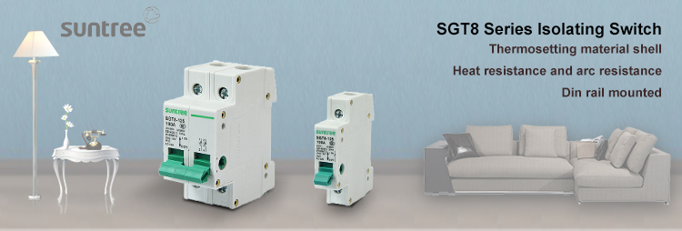 CE TUV Isolator Switch 125A MCB Circuit Breakers