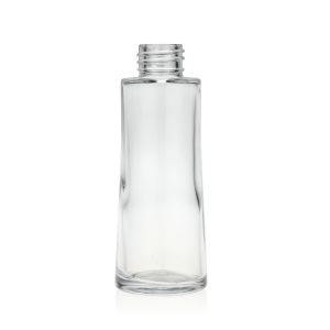 50ml Liquid Foundation Bottle Screen Printing With Clear Cap