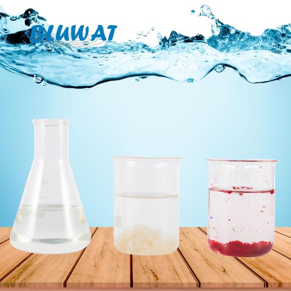 Chemical Treatment of Wastewater Decolouring Agent Bluwat Colour Removing