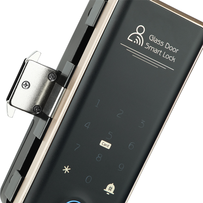 G3S Glass Door Smart Lock TTlock App Key Password Card Fingerprint Digital Lock