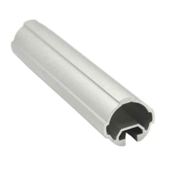 Quality DY43-02A Industrial Automation Tube Aluminum Alloy Workbench Assembly 43mm T Groove Lean Pipe T Slot Frame Round Tube for sale