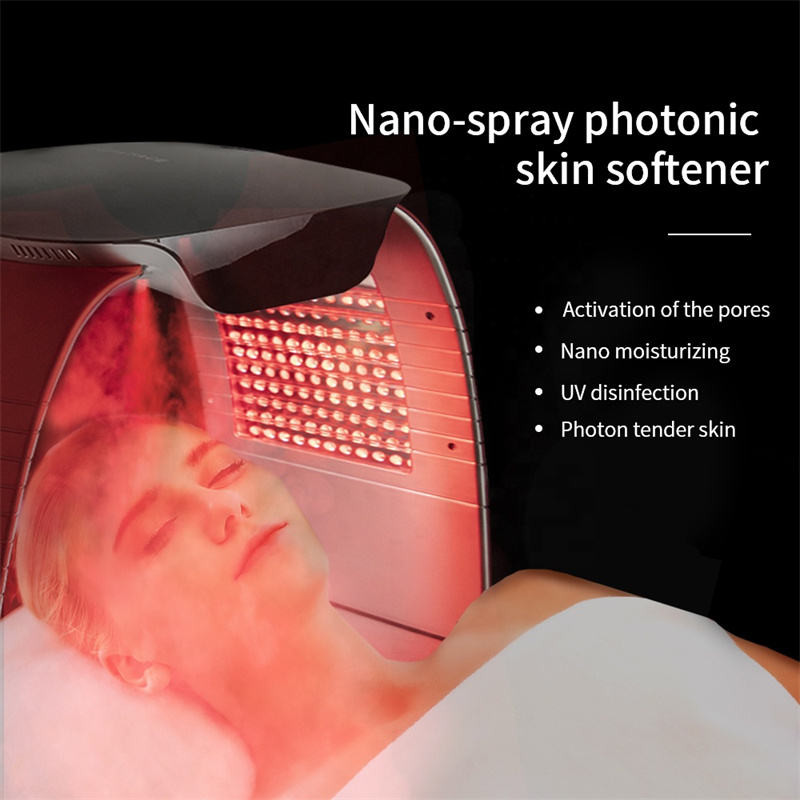 Spray Skin 8 Colors PDT Therapy Light Led Face Mask Panel Device Photon 240V