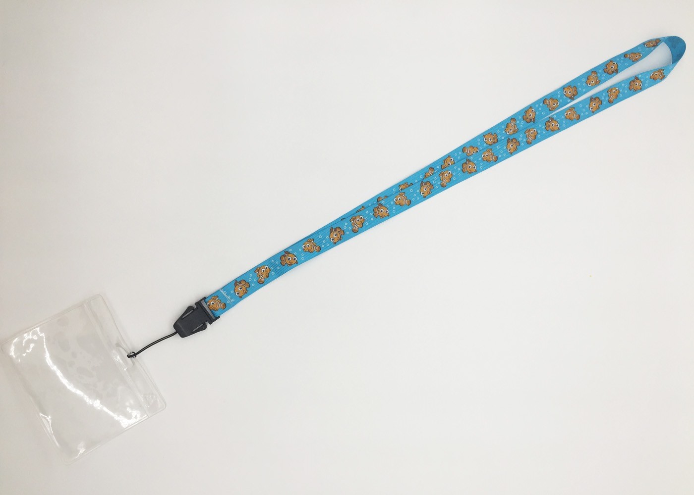OEM Black Breakaway Lanyard , Polyester Lanyards With Badge Holder