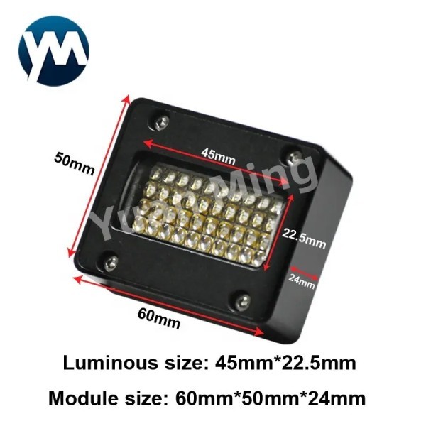 120W 385nm 395nm 405nm UV LED Curing Light for Water Cooling System