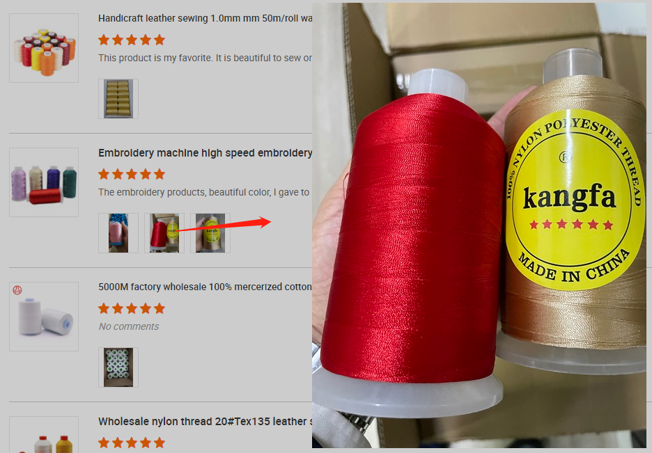 135G Polyester Embroidery Machine Thread 120d for Consistent and Beautiful Embroidery