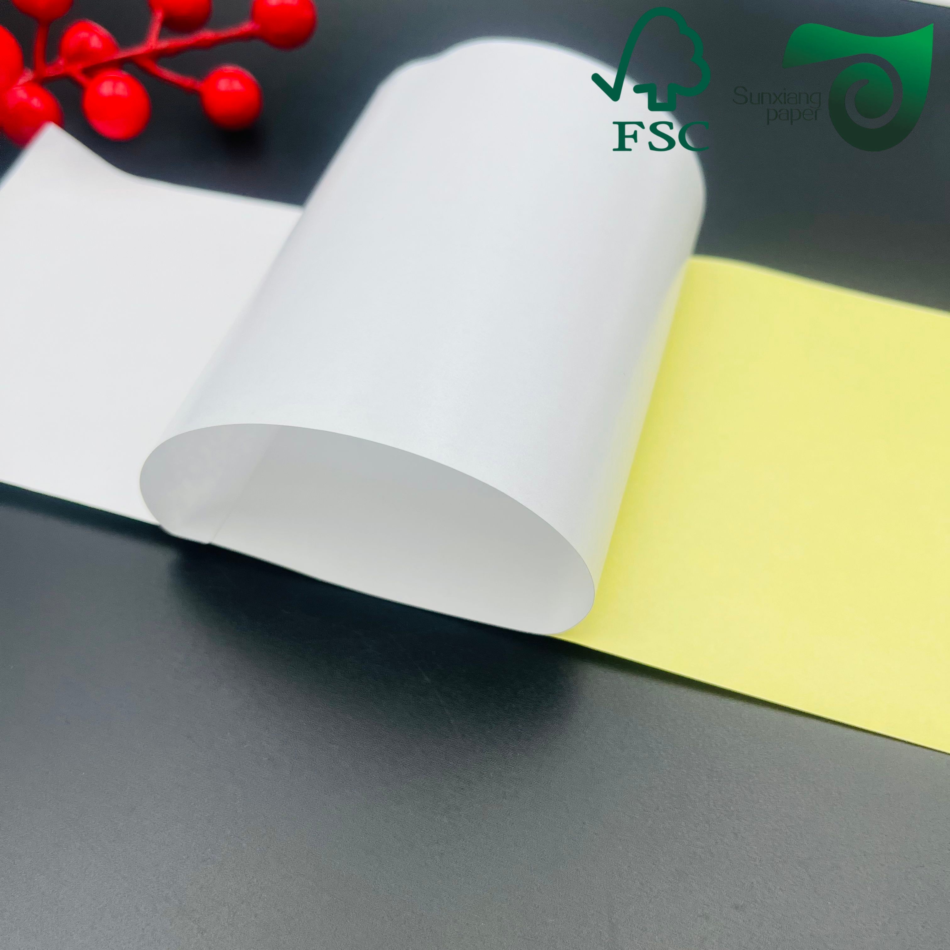 Multi Purpose FSC 200μM PET Film Paper For Export Packaging Industrial Labels