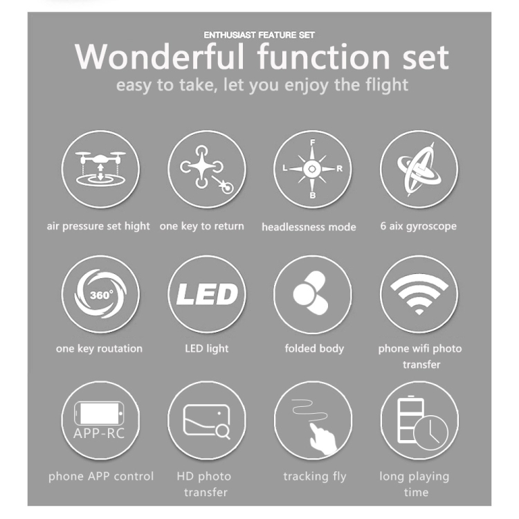 New style 2.4Ghz 4CH Altitude Hold Headless Mode One Key Return Fold 4K HD camera RC Quadcopter lf609 drone