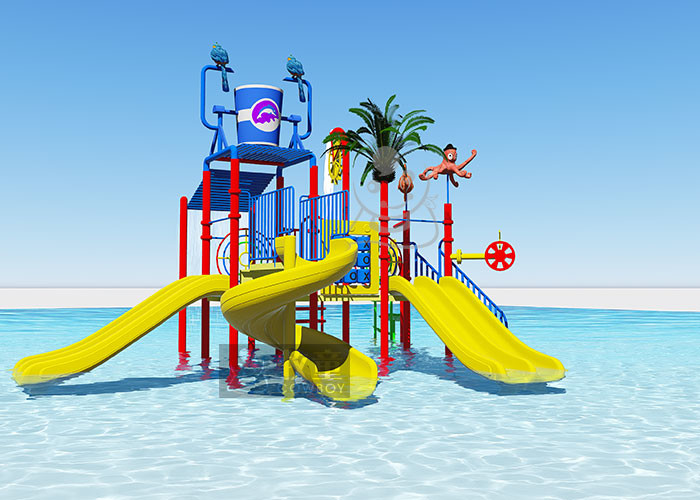 Durable Outdoor Water Park Heat Resistance Safety And Easy Installation