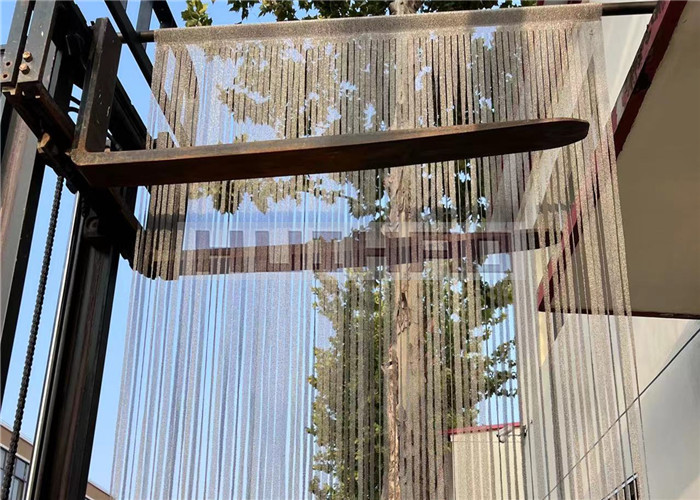 12mm Chainmail Wire Mesh Curtains Stainless Steel For Exterior Design