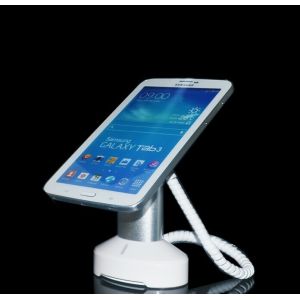  COMER usb alarm security tablet stand with charging cable locker Manufactures
