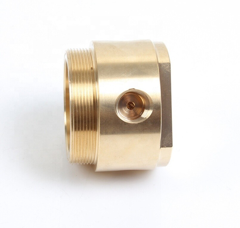Copper Brass Mechanical Parts Custom Polishing CNC Turning Spare Parts