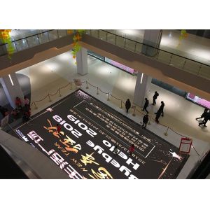 P6 P8 LED Advertising Display Screen 192x 256 Dot Interactive Led Floor Screen