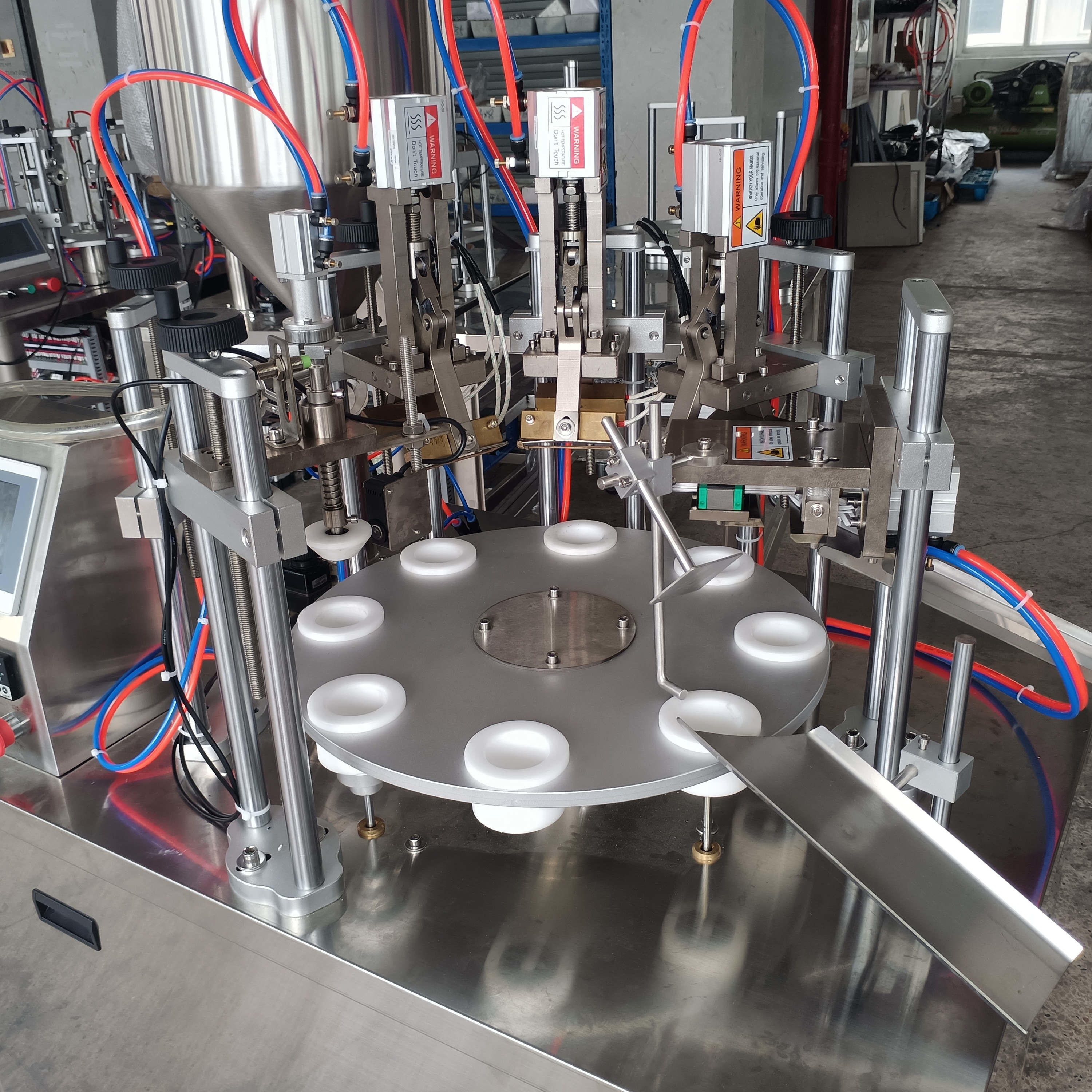 Hand Cream Toothpaste Hose Filling And Sealing Equipment Water Sachet Filling And Sealing Machine