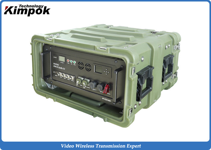  100W FDD COFDM IP Transmitter Digital Wireless Bi Directional 555MHz Manufactures