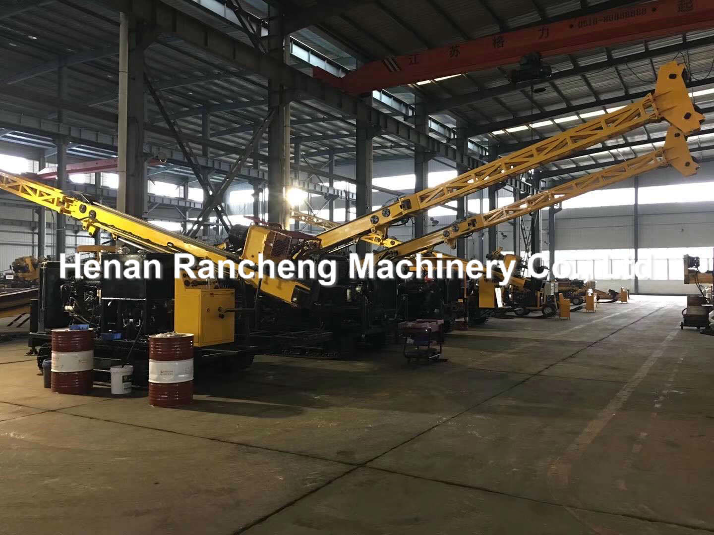 680m - 1500m Depth Core Drilling Rig 195HP Diesel Engine Crawler Mounted Drill Machine