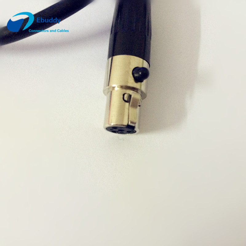 Lemo 2 Pin Male To Mini XLR Female 4 Pin Camera Connection Cable For TV-Logic