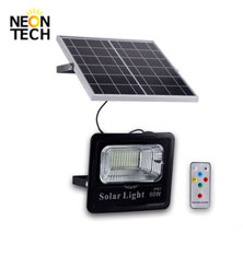 Energy Saving LED Solar Motion Sensor Flood Lights , 20w Warm White Led Spotlight