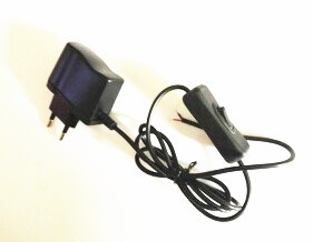 110 - 240v AC 24V 5W adaptor in-line on/off switch