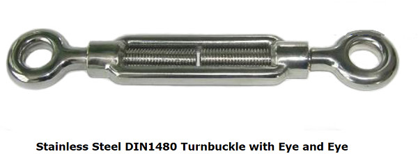 Galvanized Turn Buckle Turnbuckle Eye And Eye M6 To M36